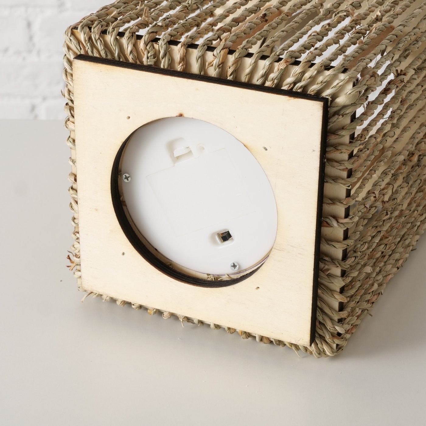LED Laterne, Nista,3 sort.,Timer H22 cm Rund , indoor
