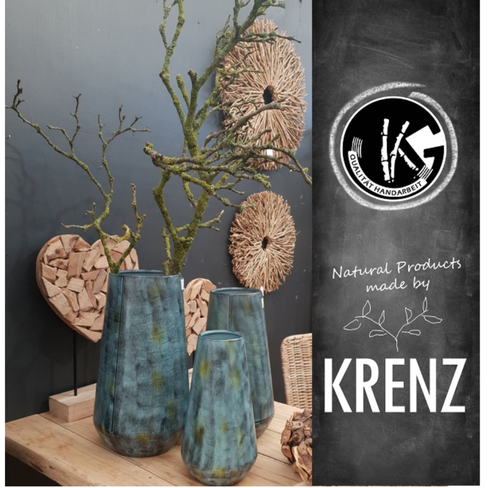 KRENZ Dekorationsteller Gold