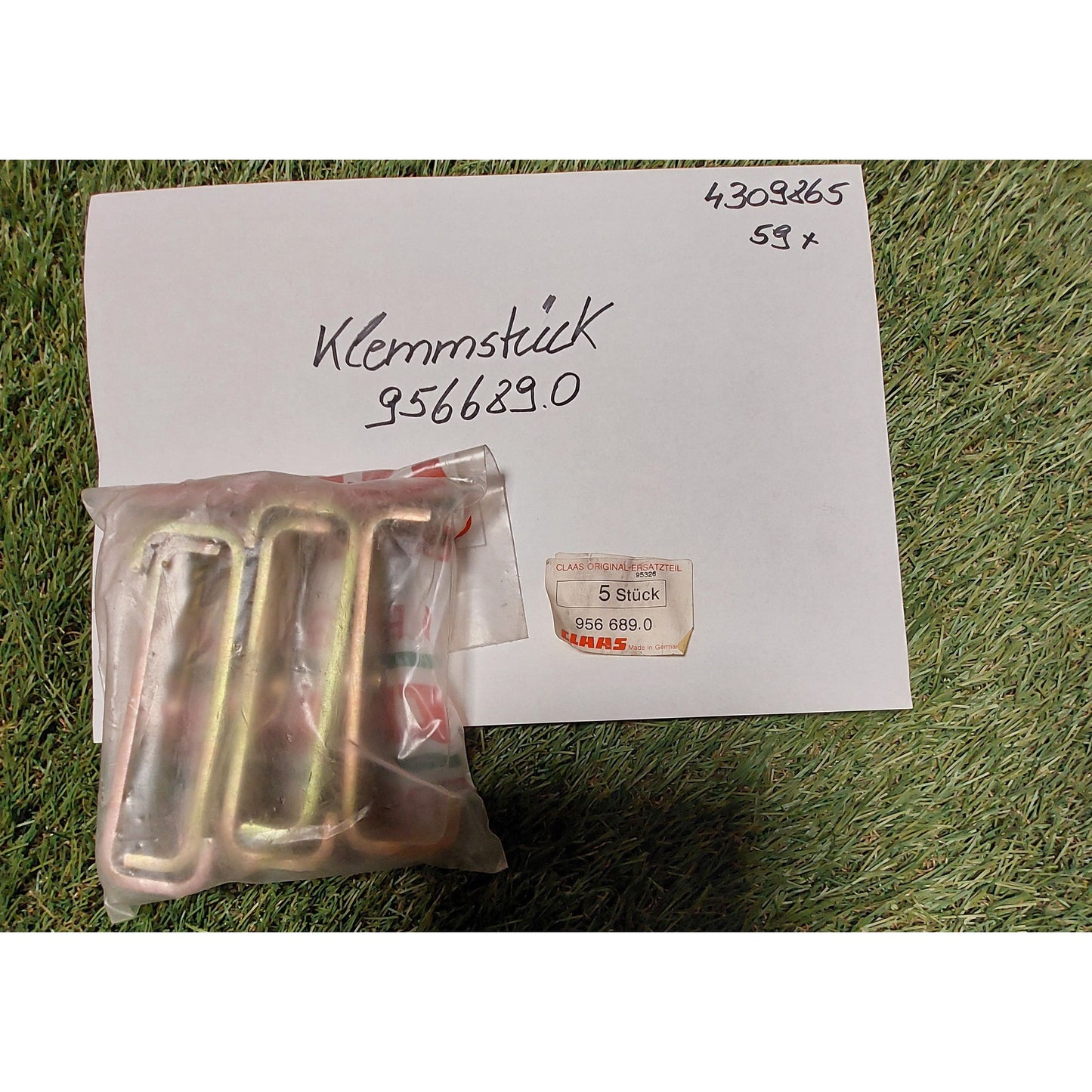 Claas Zinkenhalter/Klemmstück Orig. 9566890