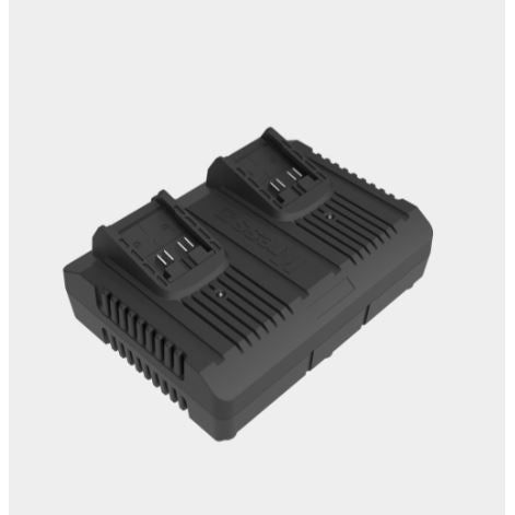 Kress KG154AE Akku Trimmer 2 x 20 V 38 cm Set mit Akkus und Lagegerät
