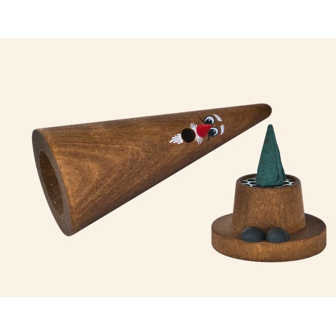 Crottendorfer Räucherfigur Ziegenbein "Addi Advent" 2056