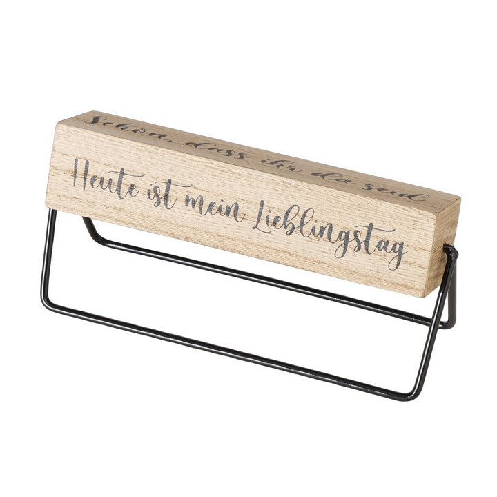 Deko Schild zum Drehen "Glücksmoment"