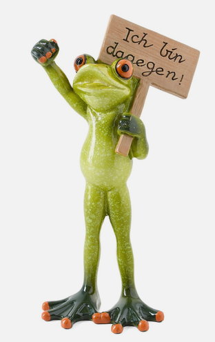 Formano Froschhausen Frosch Protest Demonstrant 717313