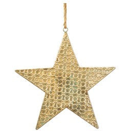Anhänger Stern Metall gold KRENZ