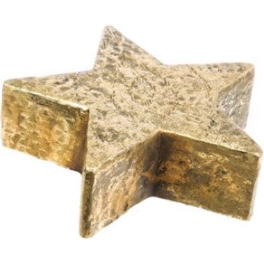 Dekoration Stern Gold 21 cm