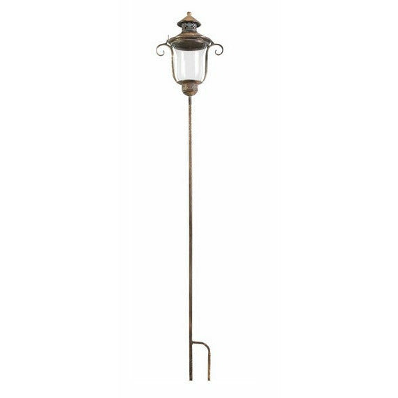 Stablaterne " Shabby- Grey " 118 cm mit Bodenstecker