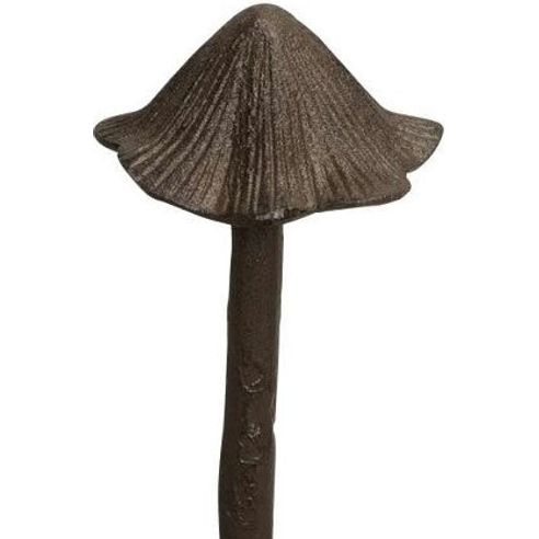 Gartenstecker Pilz aus Guss