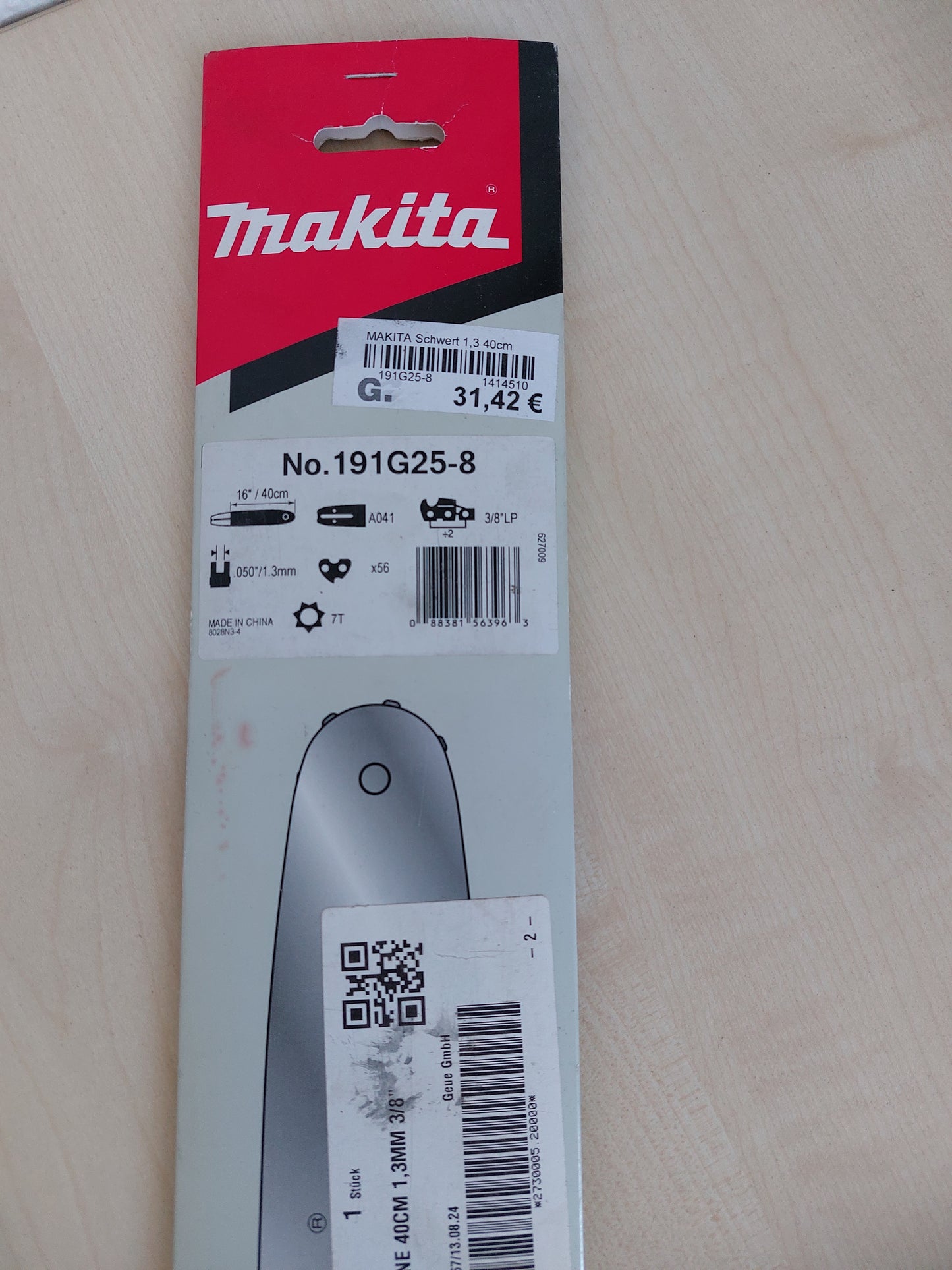 MAKITA Schwert 191G25-8