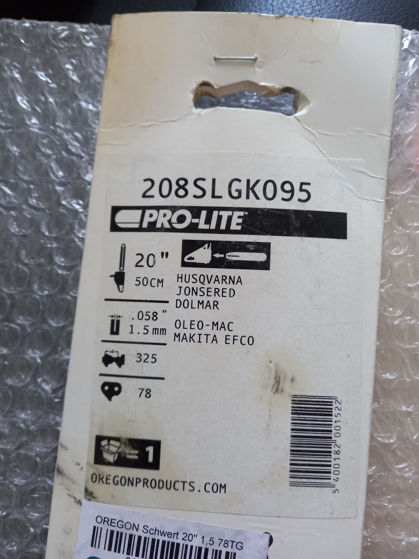 Oregon Schiene / Schwert 208SLGK095