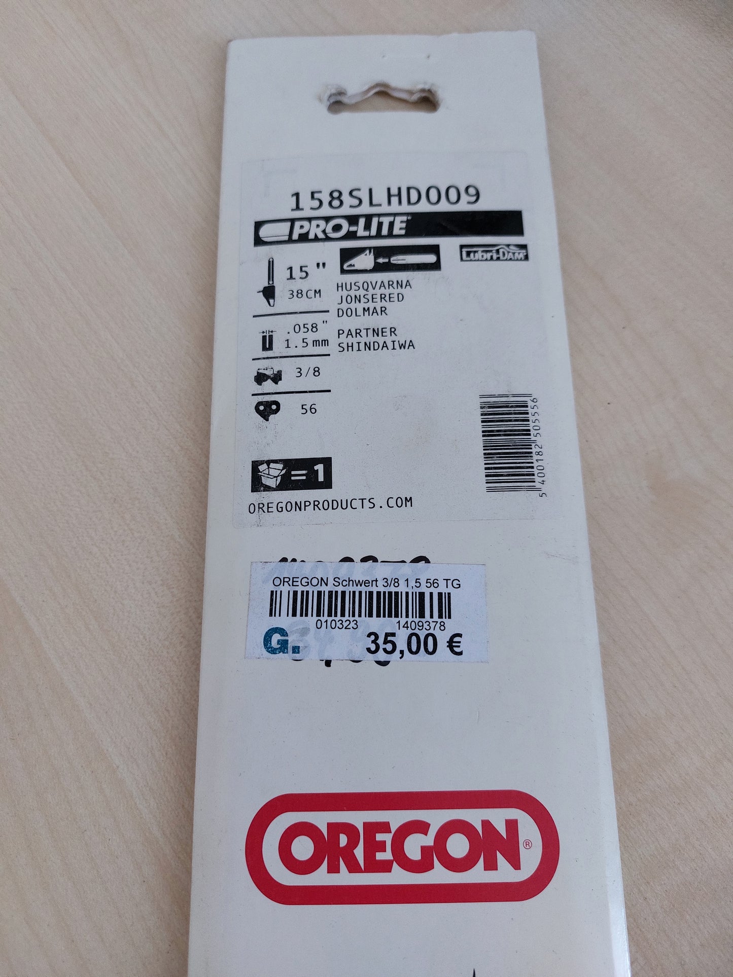 Oregon Schiene 158SLHD009