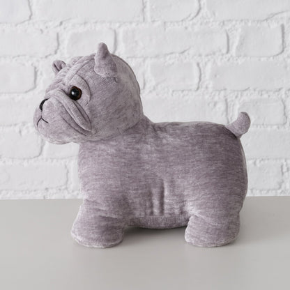 Türstopper Valdemar, 2 sort., Hund,H 20,00 cm ,B 13,00 cm Polyester 