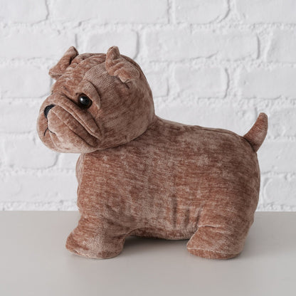 Türstopper Valdemar, 2 sort., Hund,H 20,00 cm ,B 13,00 cm Polyester 