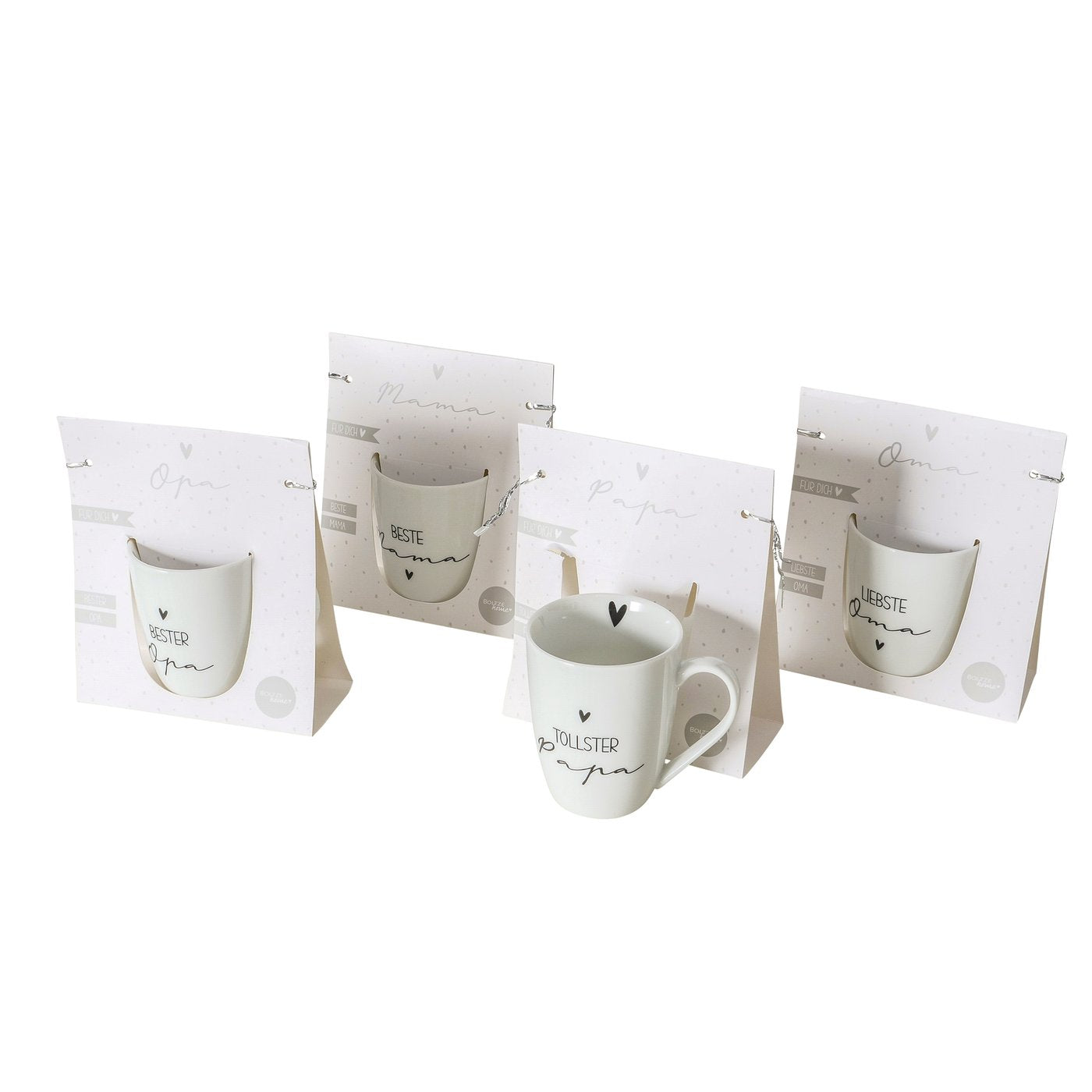 Becher Familie 4 sort.