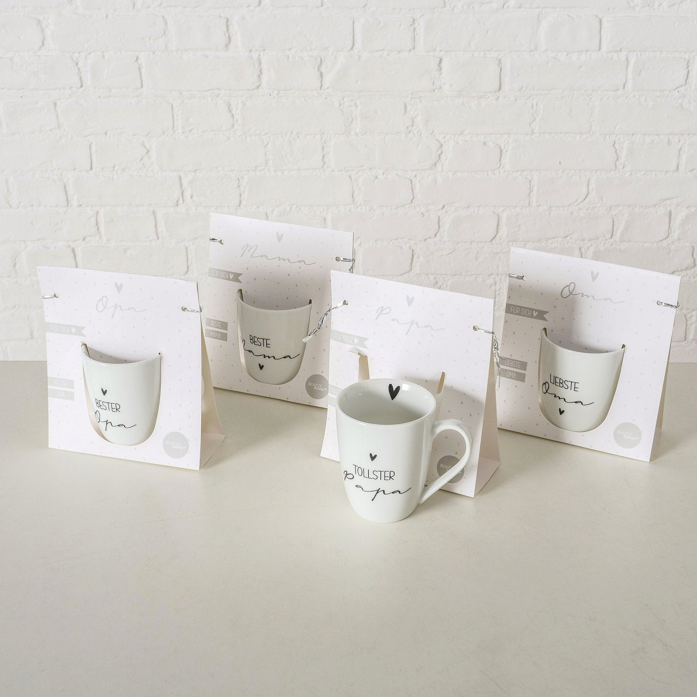 Becher Familie 4 sort.