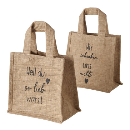 Geschenktüte "Kudo" mit Spruch in 2 Varianten