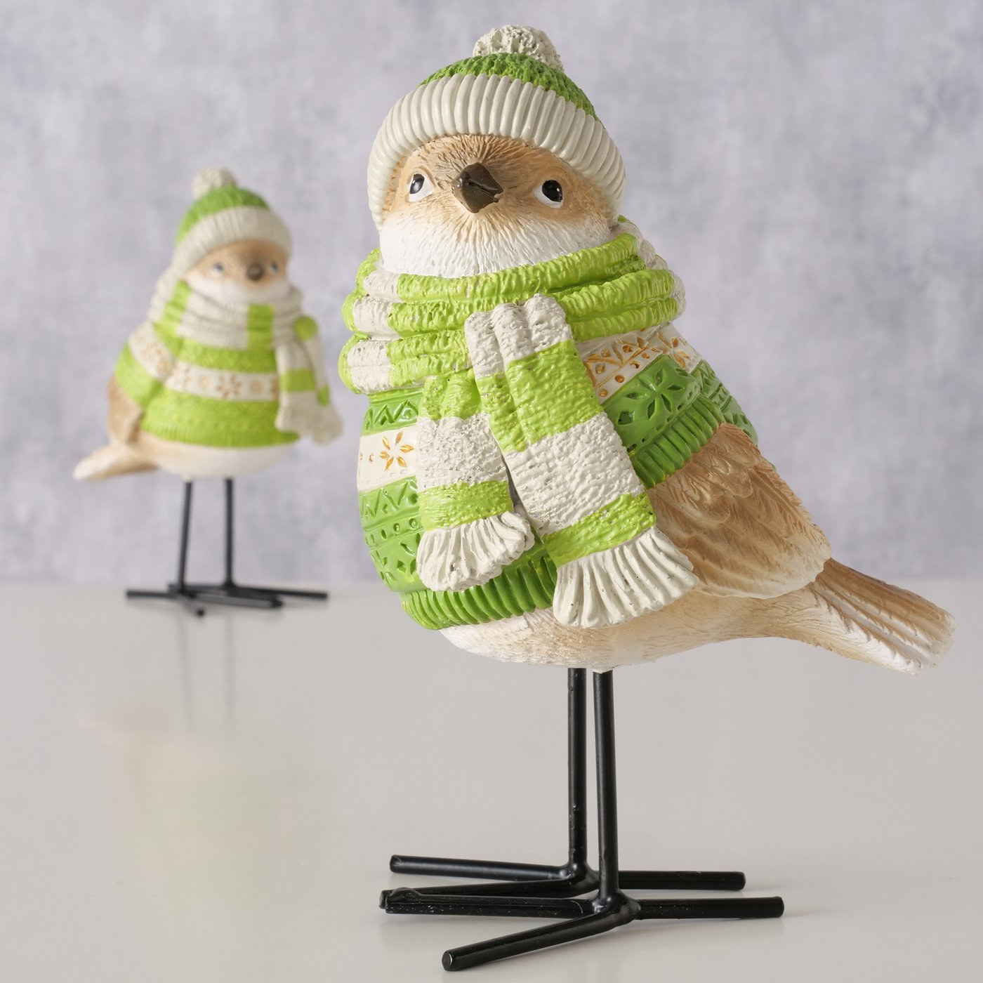 Deko Vogelfigur "Hanno" in 2 Varianten
