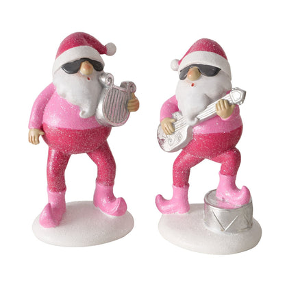 Weihnachtsmann Figur "Matthew" pink in 2 Varianten