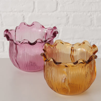 Boltze Windlicht Zola, 2 sort. 2071107