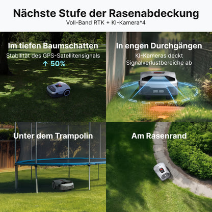 Anthbot Genie 3000 intelligenter KI Rasenmähroboter