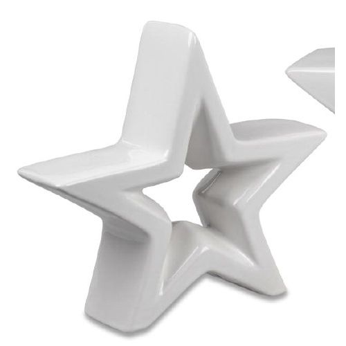 Deko-Stern 30 cm creme - weiß Formano