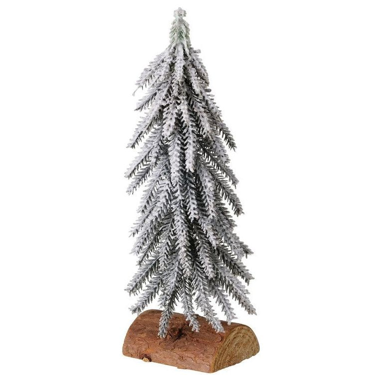 Deko Weihnachtsbaum mit Schnee  28 cm