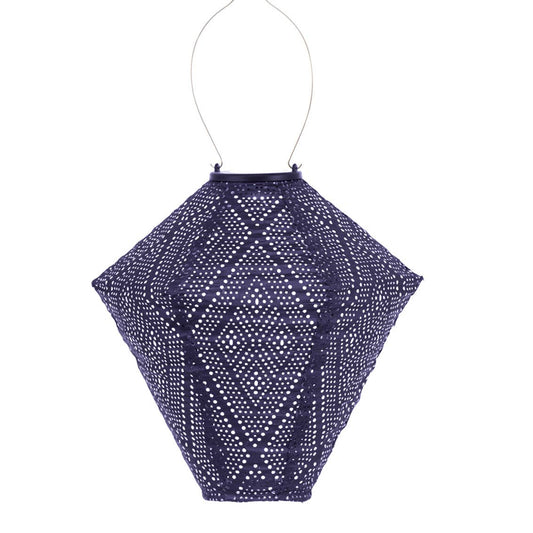 Lumiz Solar Laterne - Ikat-Diamant - 28 cm - Future