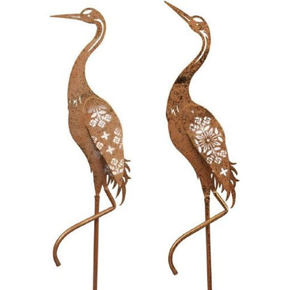 Rostdekoration Reiher -Formano-