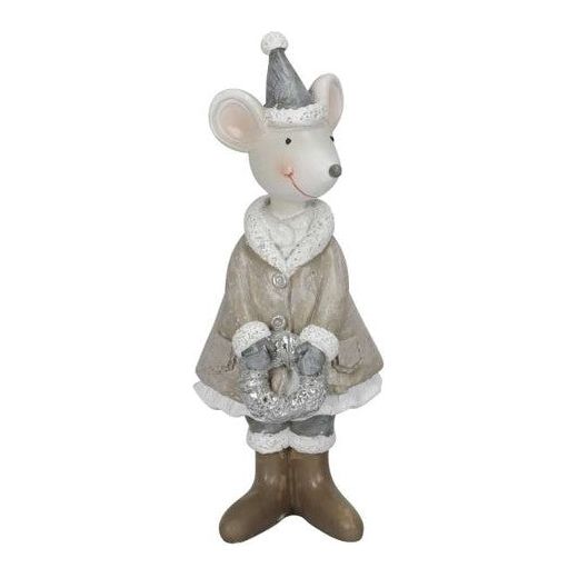 Wintermaus in braun und grau  650702000836