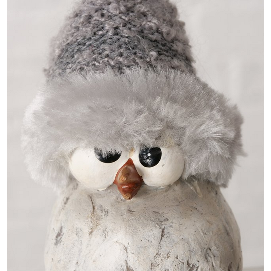 Deko Figur Wintervogel "Jano" in zwei Varianten