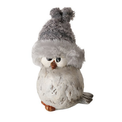 Deko Figur Wintervogel "Jano" in zwei Varianten