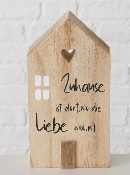 Dekoaufsteller "Mein Haus 3tgl. Boltze  2034808