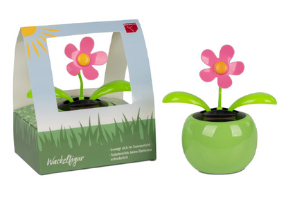 Solar-Wackel-Blume pink Formano 602374