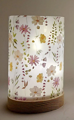 LED Deko Lichter Tischlampen Streublumen H 15 + 20  Formano F26