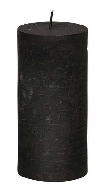 schwarze Kerze (Wachskerze)