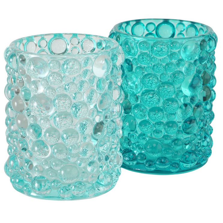 Windlicht "Pebble"  2 Set in 2 Farben 