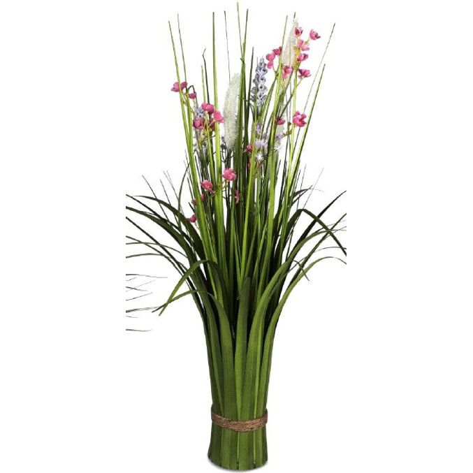 Grasbündel/ Kunstblumen Wiesenblumen 62 cm hoch