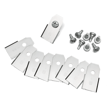 Husqvarna Automower Messer mit zwei Schneiden 0,60 mm, Karbon, 9 St.