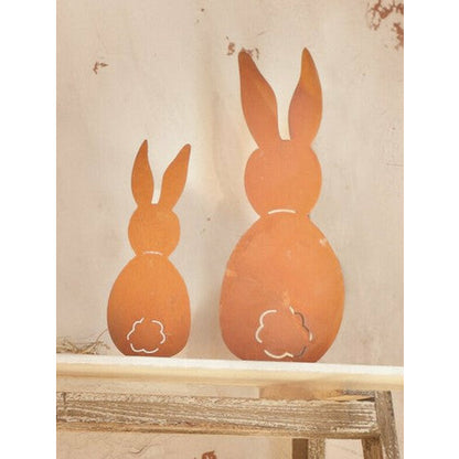 Rostdekoration Hasen 2 er Set