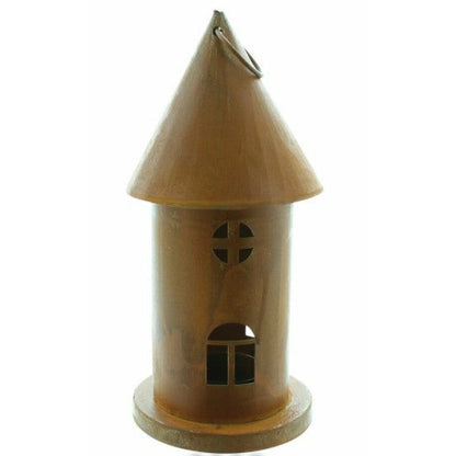 Rostdekoration Teelichthalter