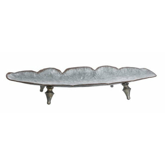 Tablett Shabby Chic Zink