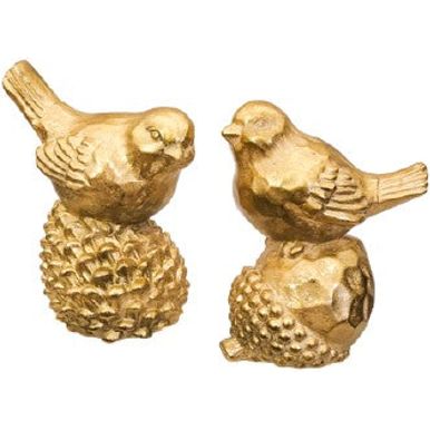Vogelpärchen in 2 verschiedenen Varianten